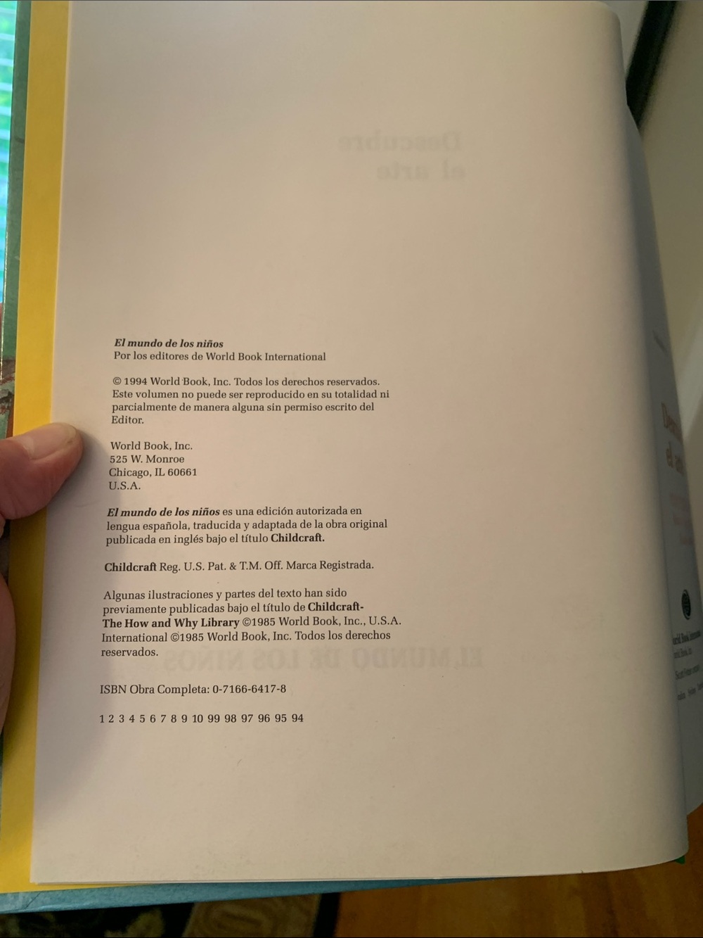 Spanish Language Book - Cuentos y Poemas, El Mundo de los Niños - Picture 5 of 12